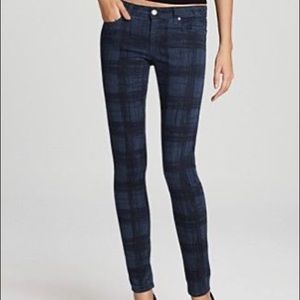 Paige Verdugo Ultra Skinny in Preppy Plaid